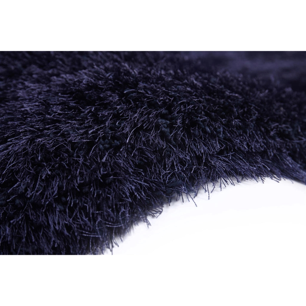 Tappeto a pelo lungo Cosy 400 Blu Shaggy