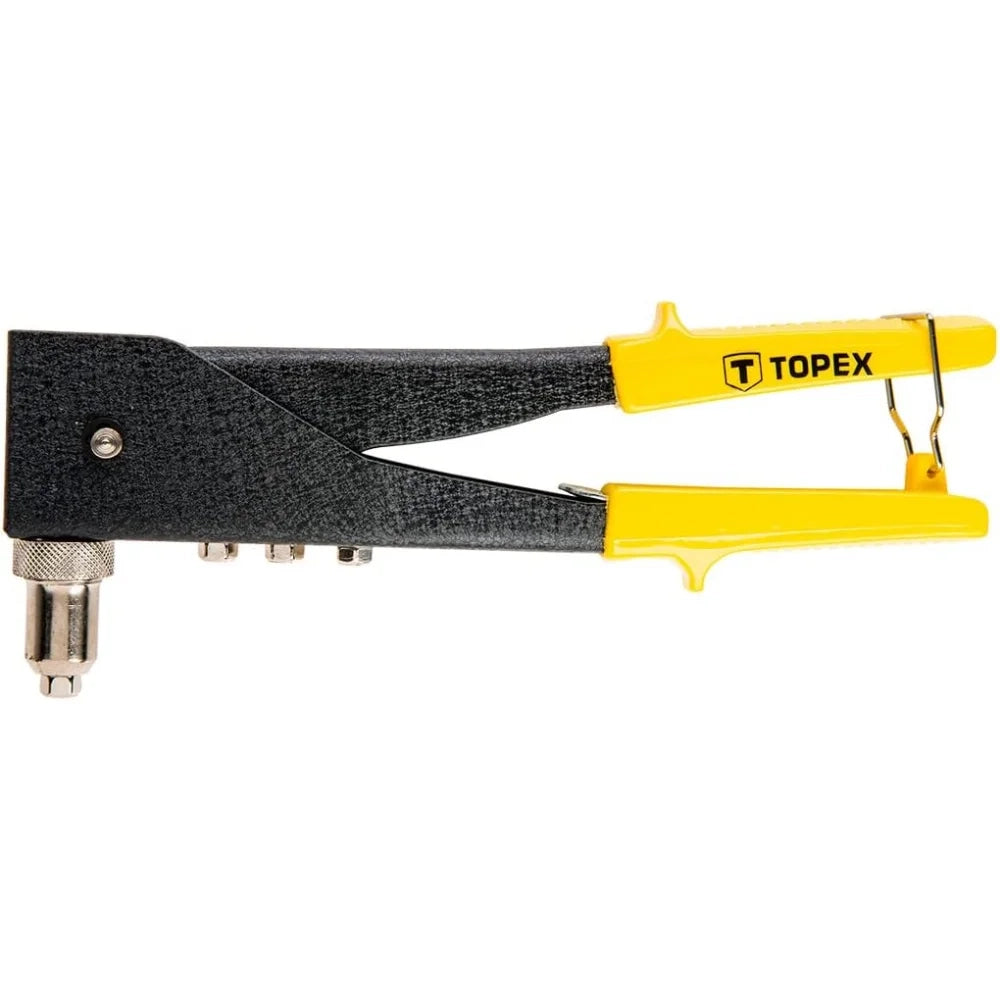 Topex 43e712 rivettatrice per ri rivetti in alluminio 2 posizi ds