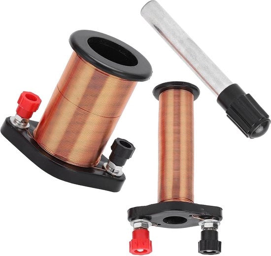 Induttore elettromagnetico per esperimenti - leggero e portatile - strumento di laboratorio per fisica - scuola secondaria - educazione alla fisica.