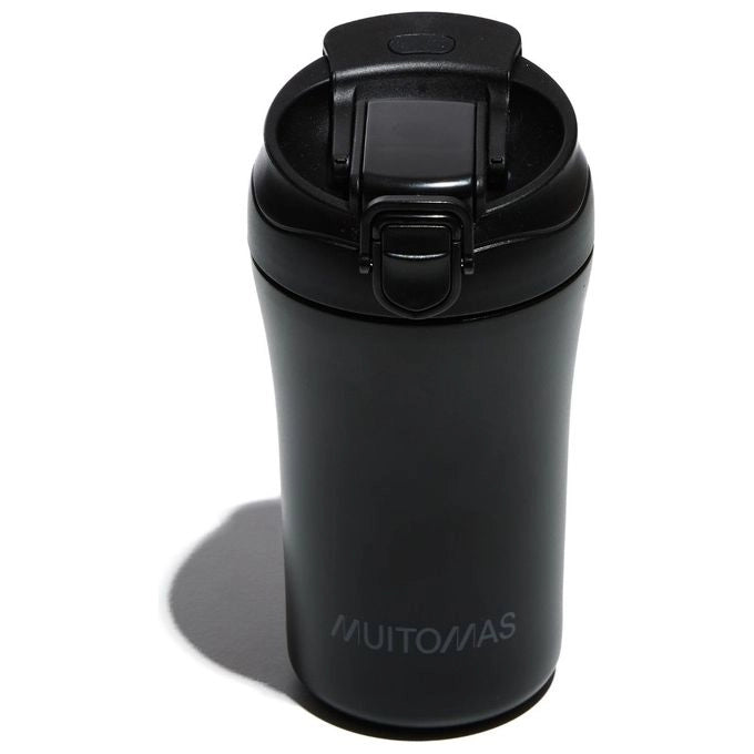Muitomas WBOTTLETH350BK tazza da viaggio 350 ml Nero Acciaio inox