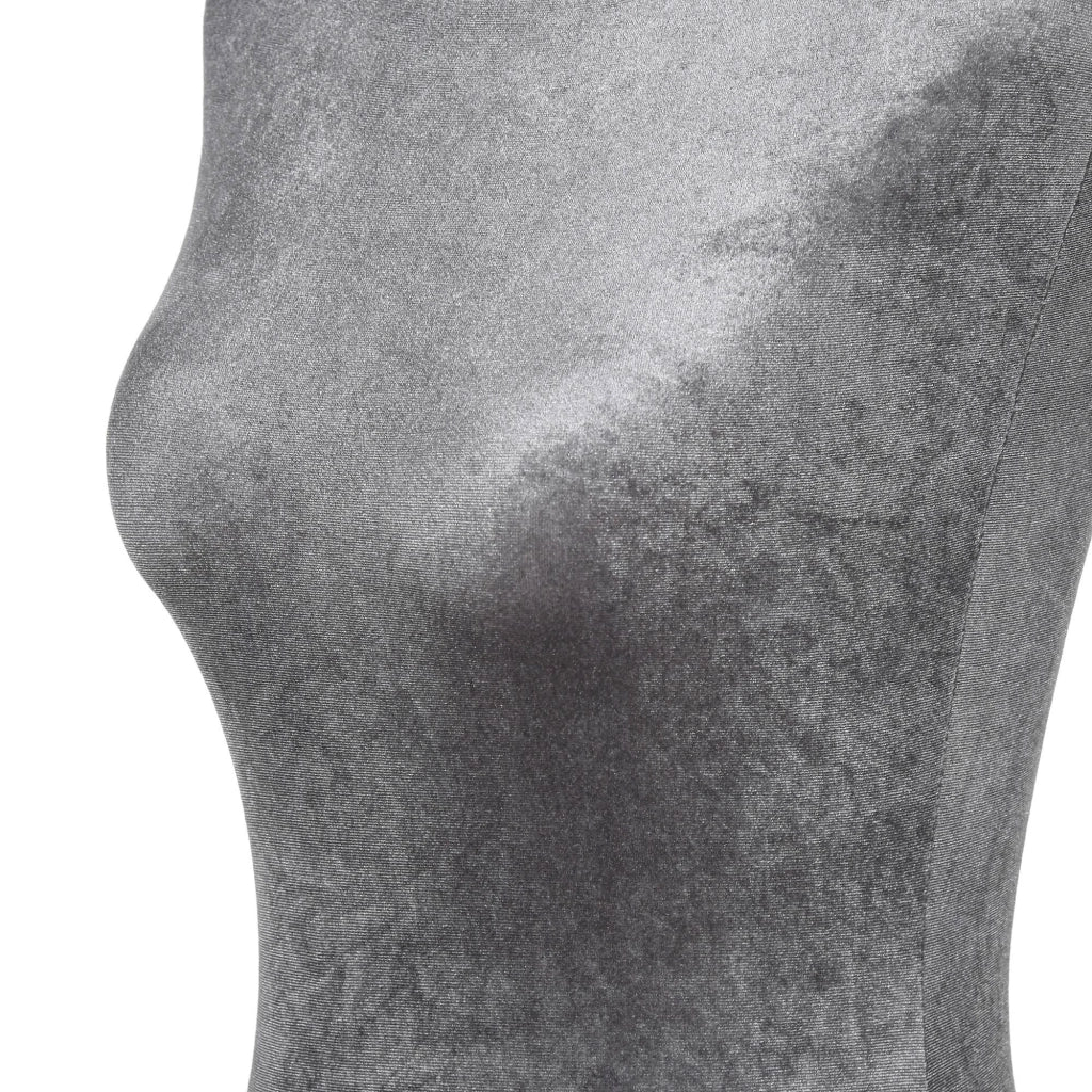 Manichino da Sarto Regolabile ¨C zephmum ¨C Grigio 130-168 cm con Treppiedi in Legno