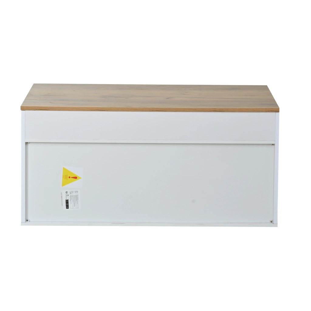 Tavolino da Salotto Regolabile in Altezza con 2 Ante ¨C MINIMAL ¨C Design Moderno, 95x46x45 cm