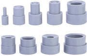 Set di Rettifiche per Lenti - 9 Pezzi - Gomma - Strumento di Riparazione per Lenti - Grip Antiscivolo - Adatto per Lenti da 8 a 83mm - Set di Riparazioni per Lenti
