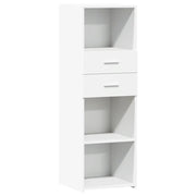Credenza | Madia | Buffet da pranzo | Armadio da pranzo Bianca 40x42,5x124 cm in Legno Multistrato