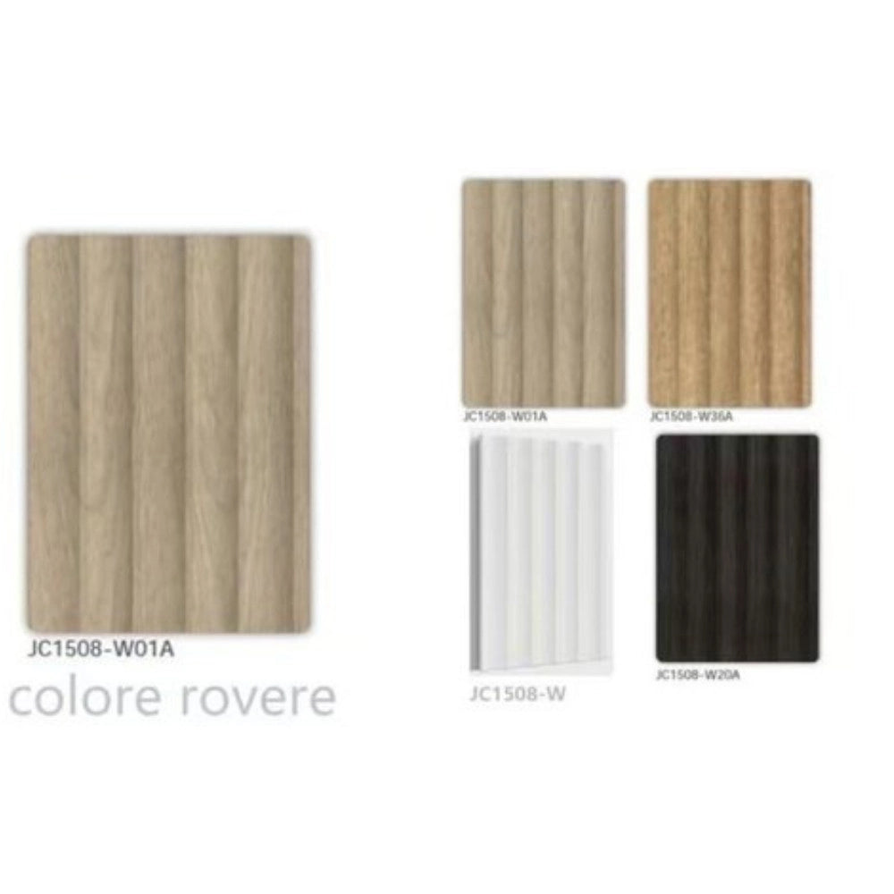 Trade Shop - Pannello Decorativo 3d Effetto Rovere 148x290 Cm Rivestimento Parete In Ps -