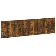 Testiera da Muro UTRECHT Rovere Fumo Legno ingegnerizzato 897810