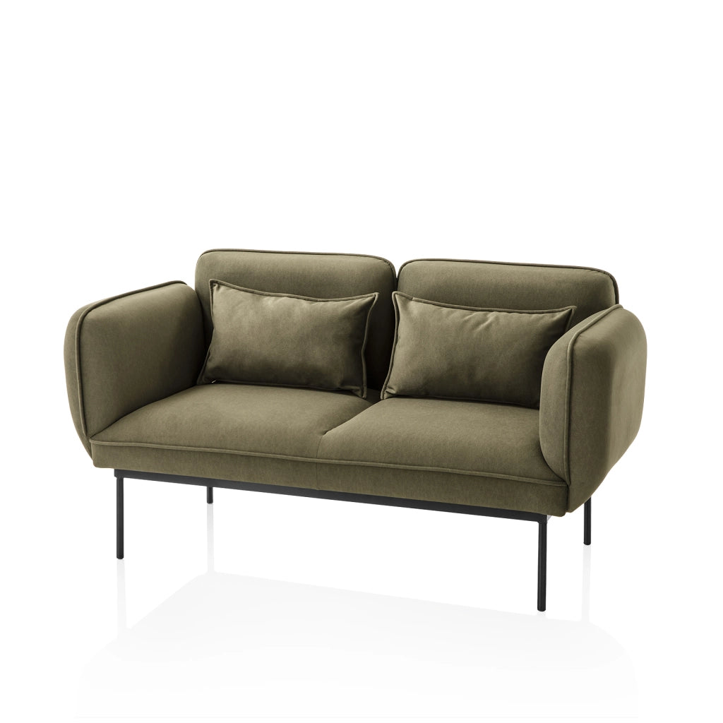 Divano 2 posti VELOUR verde scuro