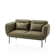 Divano 2 posti VELOUR verde scuro