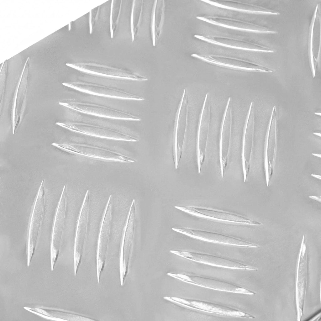 Gradini per Scale 5 pcs Argento 60 x 18 x 2,5 cm Alluminio 4104232