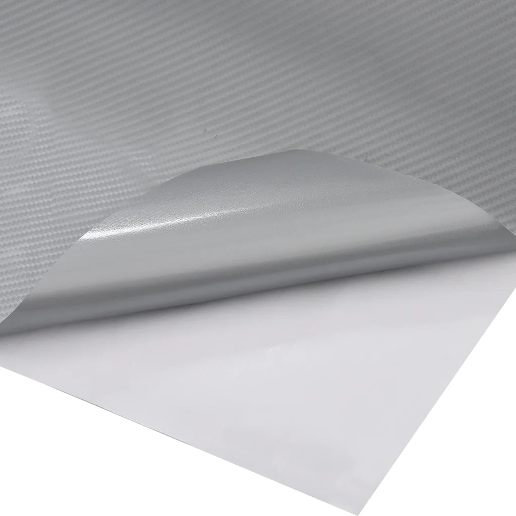 Pellicola per Auto 4D Argento 100x150 cm CFW5226795