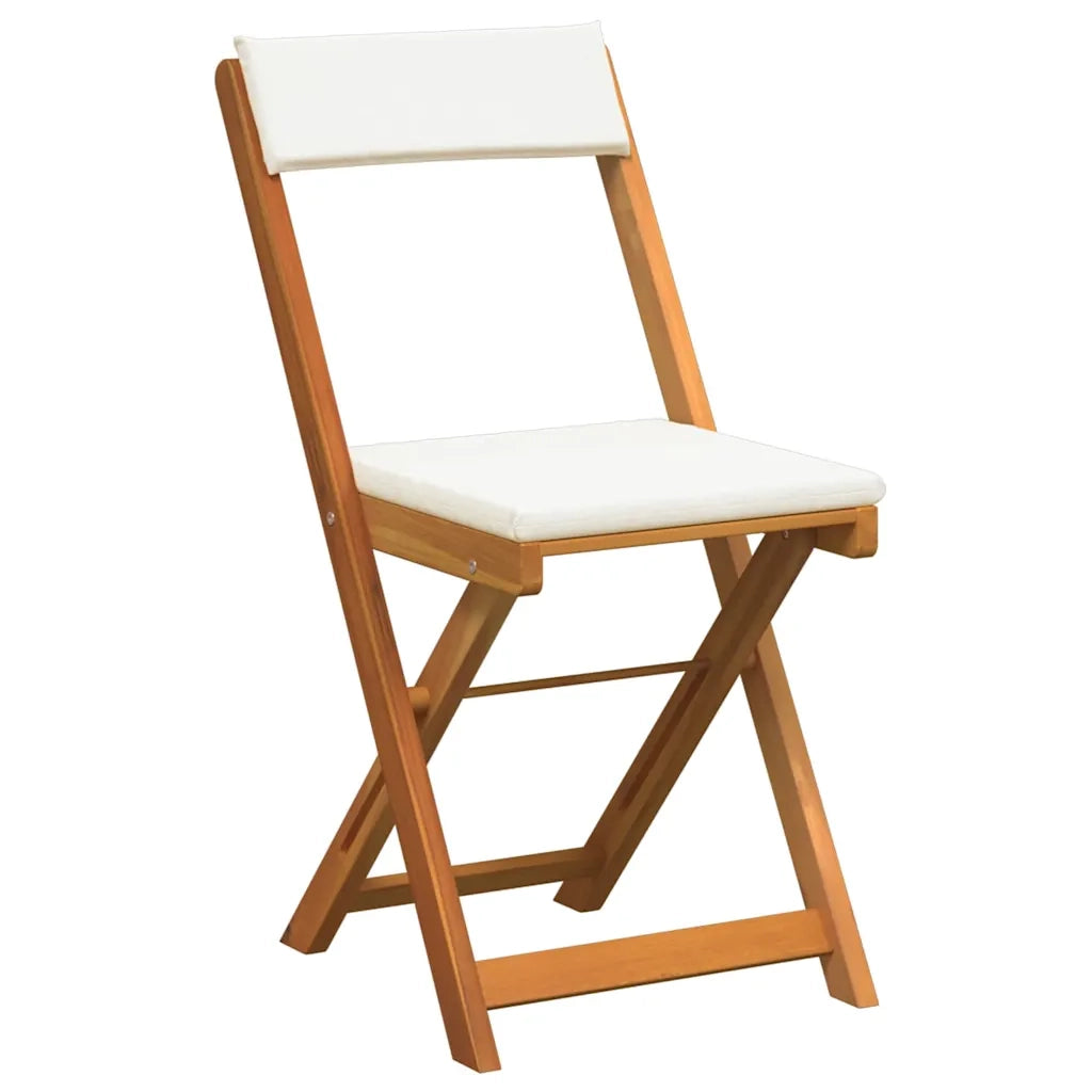 Set da Pranzo per Giardino con cuscino 3 pcs Olio Naturale 4105501