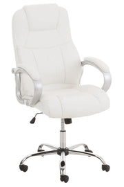 Sedia da ufficio BIG Apoll in similpelle bianco