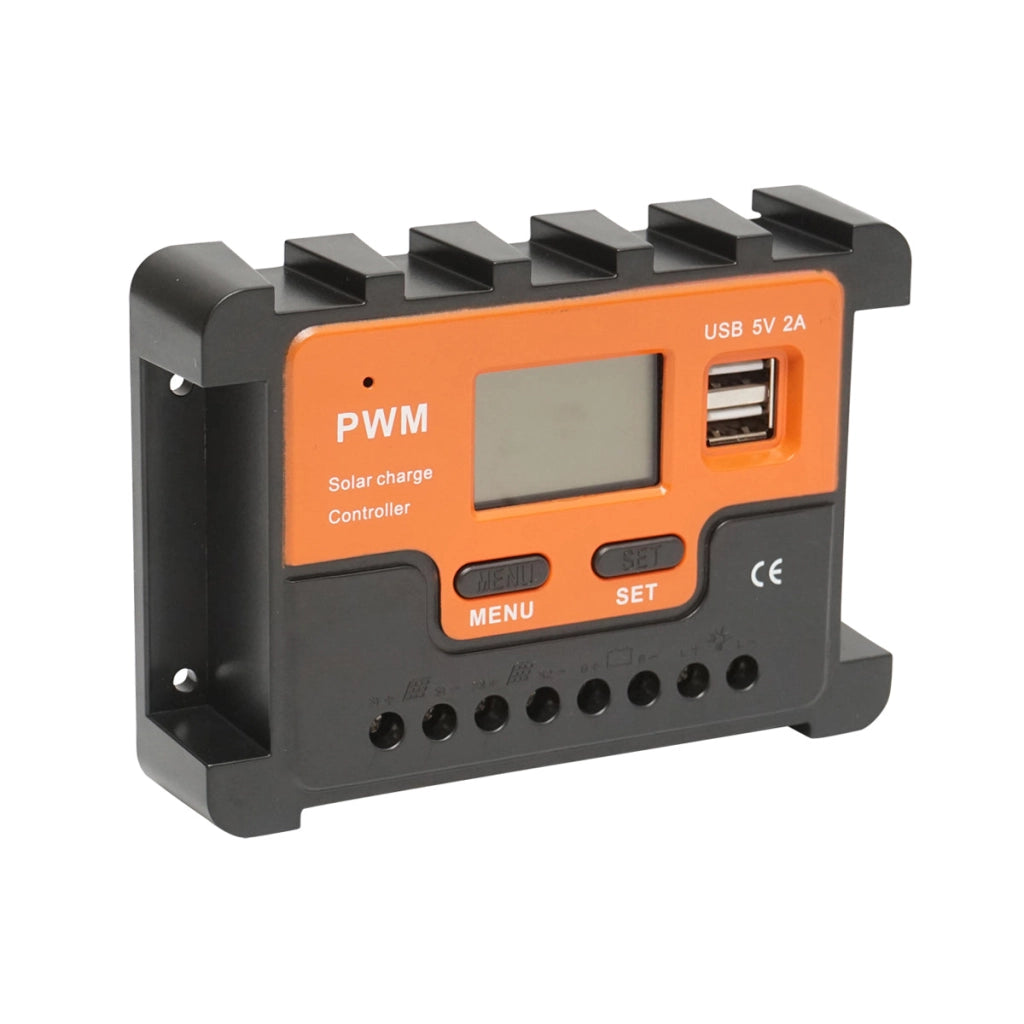 Regolatore di tensione per pannello solare 10A 12V/24V con 2 porte USB 5V/2A – Breckner Germany Breckner Germany