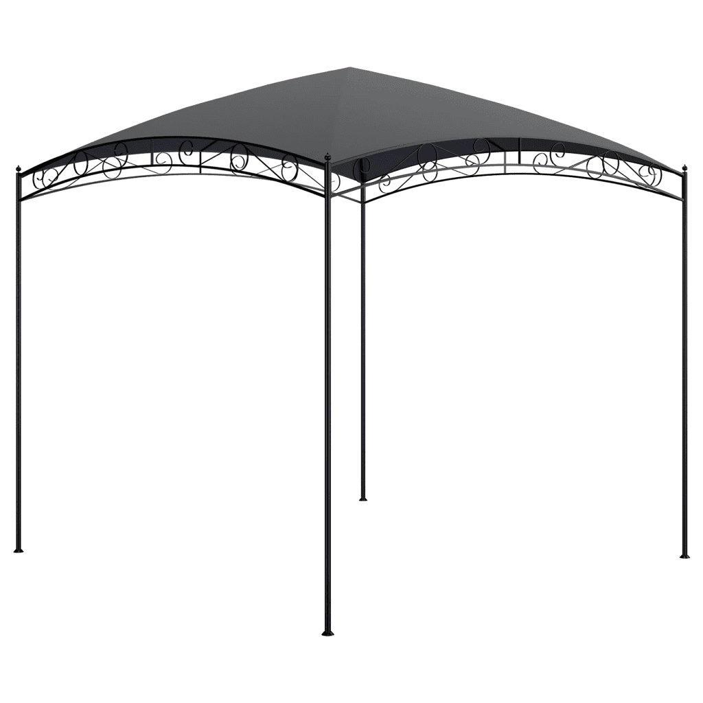 Gazebo 3x3x2,65 m Antracite 180 g/mÂ²