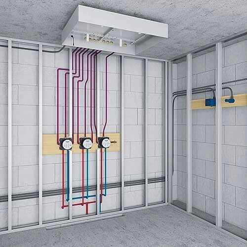 Grohe 35604000 Rapido SmartBox Corpo da Incasso Universale 3 Uscite 2 Ingressi 1-2'' Profondita' 75 105 mm