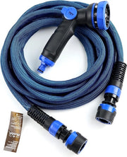 Serpentino estensibile - Pressione d'acqua raddoppiata - Irrigazione comoda - Tecnologia più avanzata per serpentine da giardino