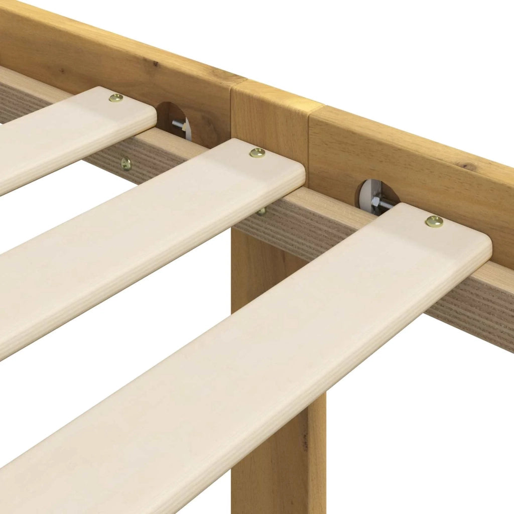 Letto matrimoniale con testiera ROSTOCK Bianco 140 x 190 cm 3405481