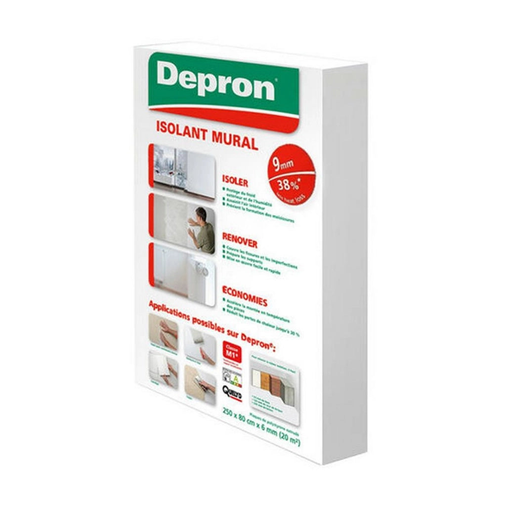 Pannello Isolante Depron 80x125cm Spessore 9mm Confezioni Da 20 Pannelli (20mq)