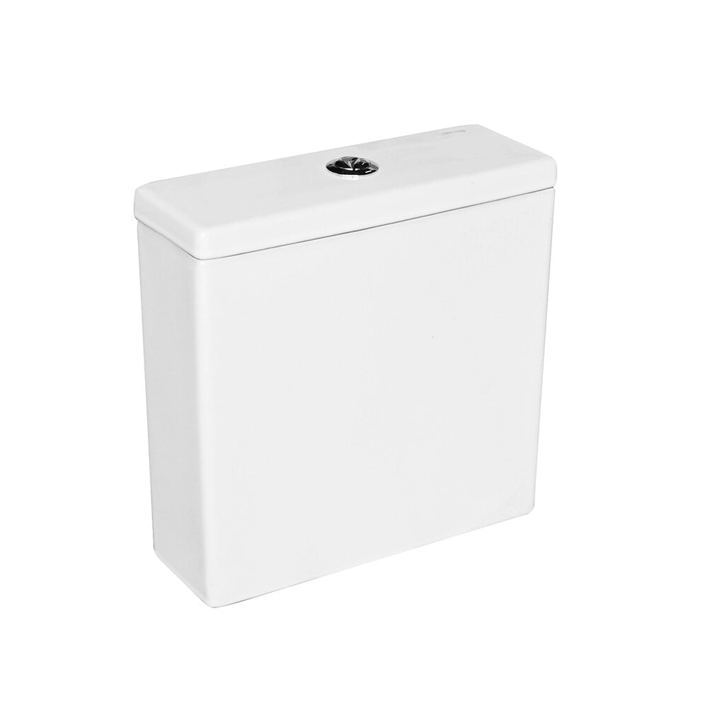 Wc monoblocco filomuro bianco lucido in ceramica con scarico universale rimless Kyoto