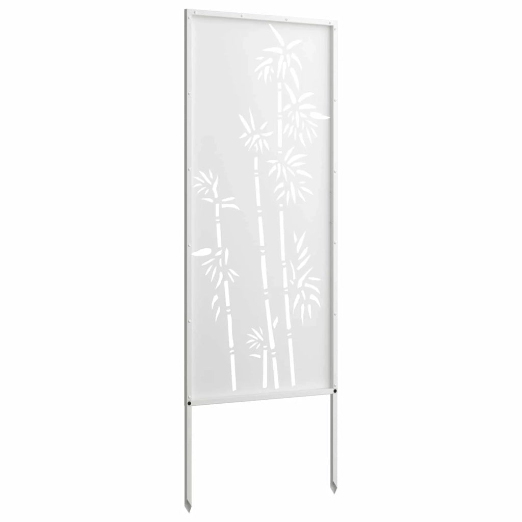 Schermo per privacy in giardino Floreale Bianco 50 x 140 cm CFW6145930