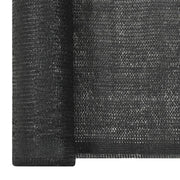 Rete per Privacy in HDPE 1,5x25 m Nera 45235