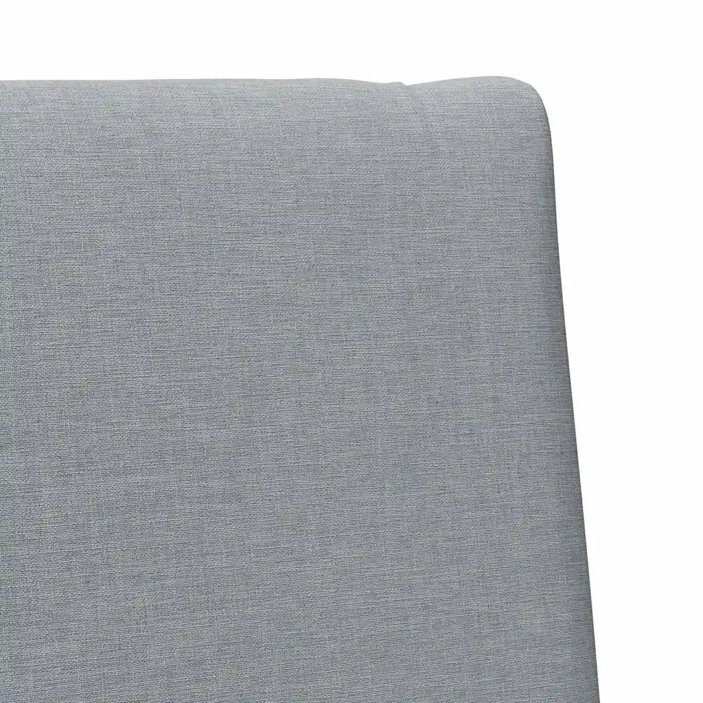 Testiera | Testata imbottita Grigio chiaro 80 cm Pino massello
