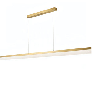 Lampada Da Soffitto Led App1697-cp 200 Cm Brush Gold