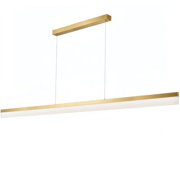 Lampada Da Soffitto Led App1697-cp 200 Cm Brush Gold