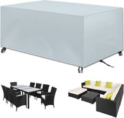 Tappeto impermeabile per mobili rettangolari - materiale 420D, resistente ai raggi UV, ermetico, dimensioni 220 x 90 x 50 cm