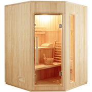 Sauna finlandese tradizionale SAKURA da 3-4 posti