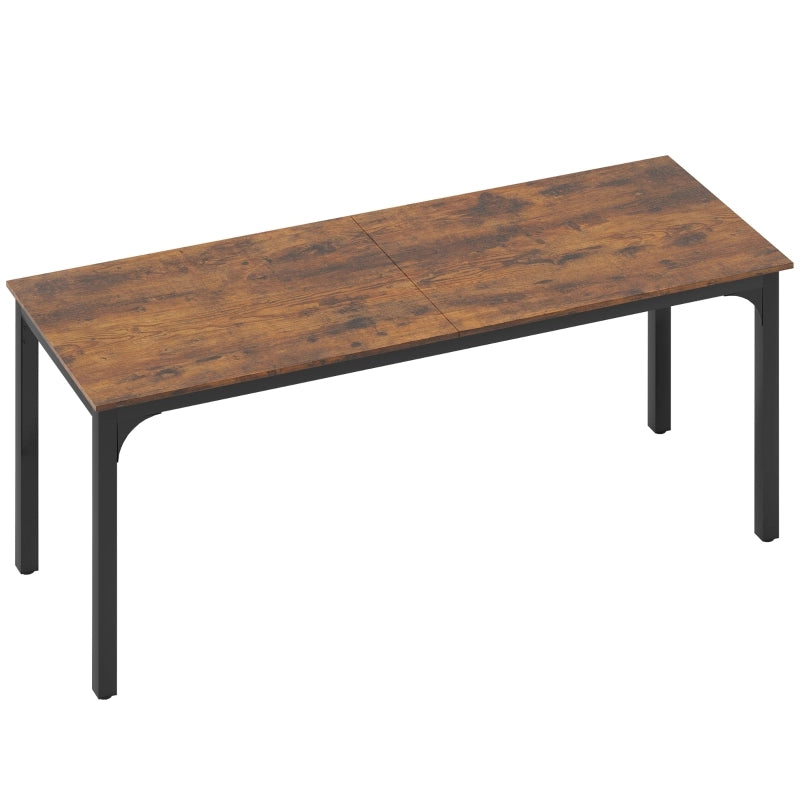 SCRIVANIA Computer 200x60x75 cm Legno ingegnerizzato Marrone rustico