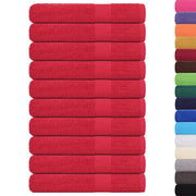 Asciugamani FROGN 10 pz Rosso 100x200 cm 360 g/m² 136940