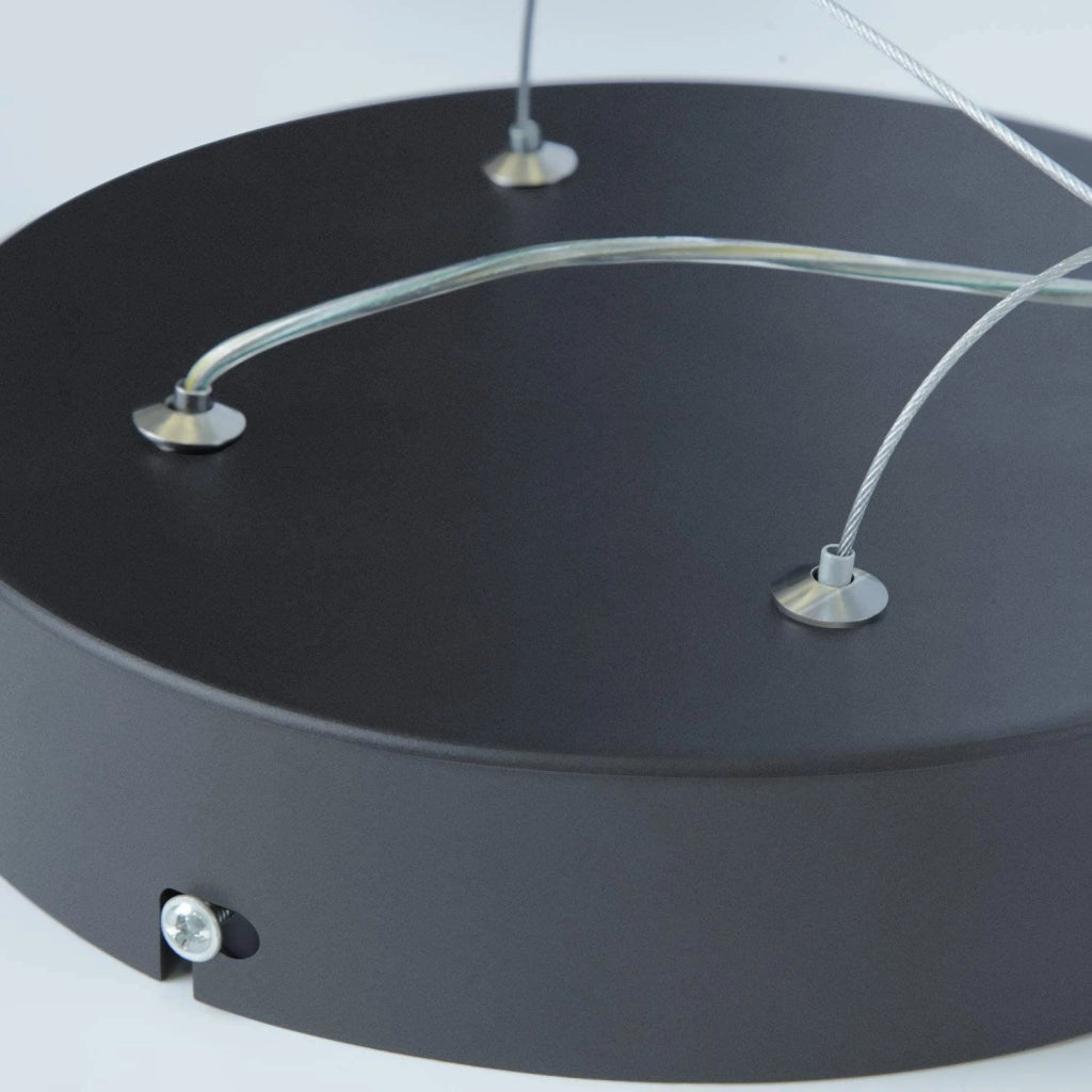 Lampada a sospensione ZMH a LED con altezza regolabile 62W telecomando per camera da letto