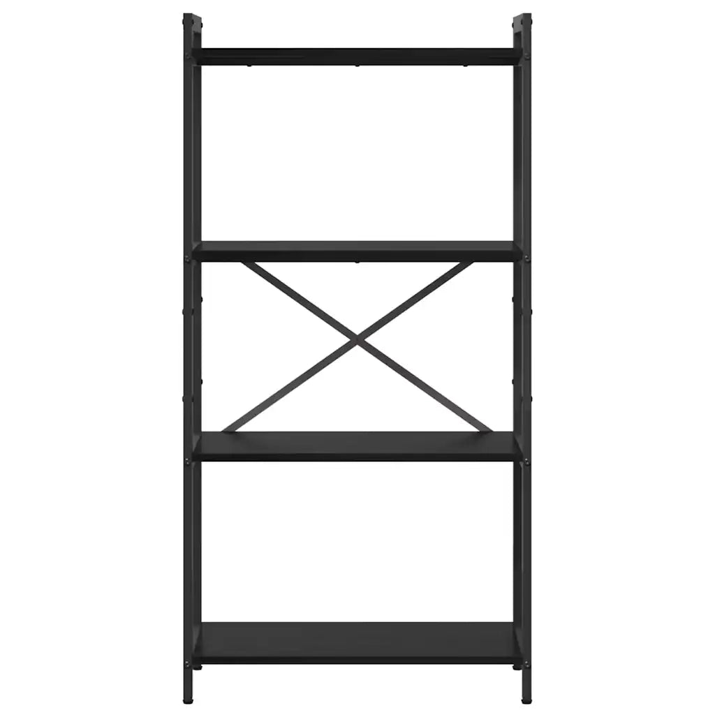 Libreria Rovere Nero 60 x 30 x 120 cm Legno multistrato 868389