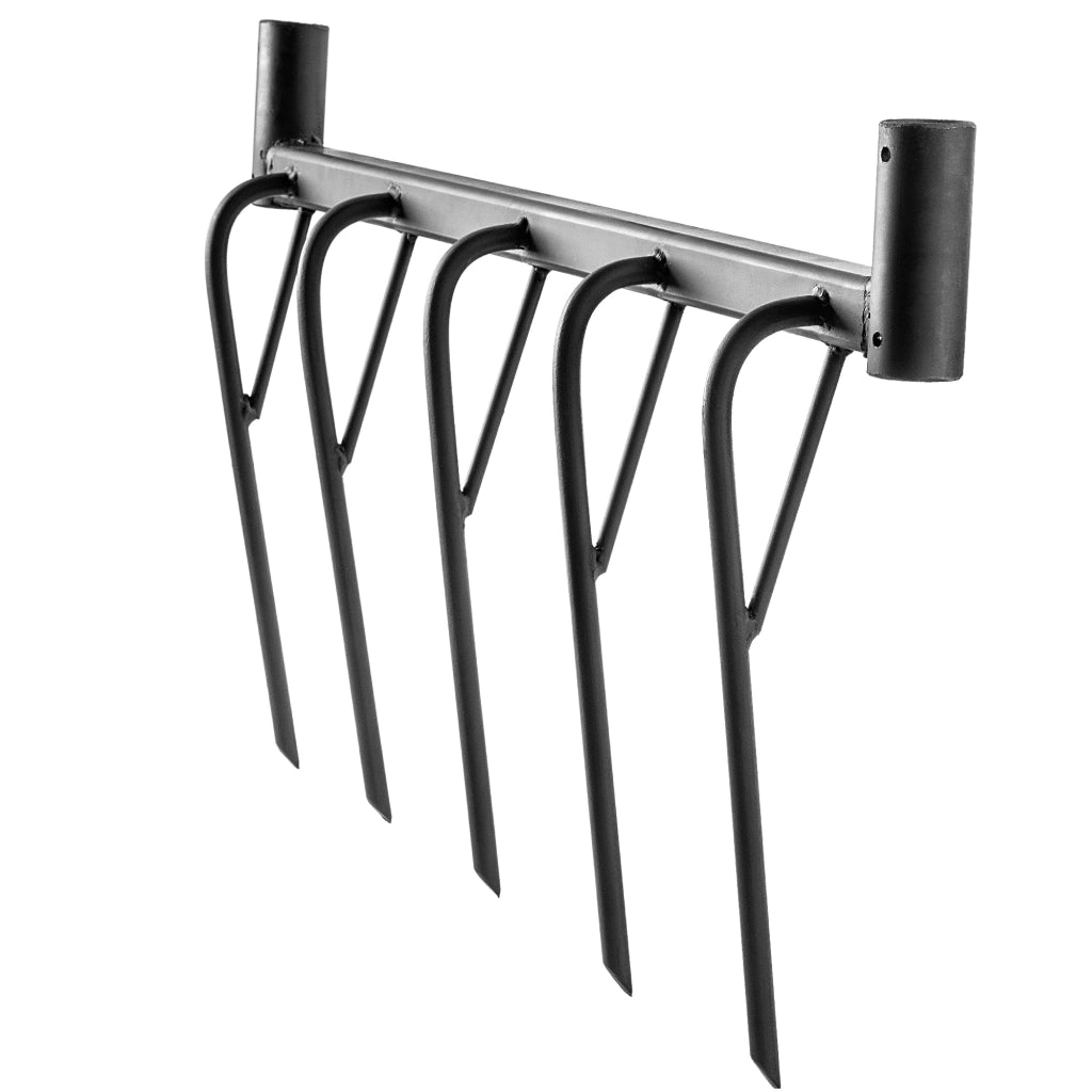 Coltivatore KADAX, allentatore di terreno manuale, robusto, in metallo, per giardino, senza maniglia