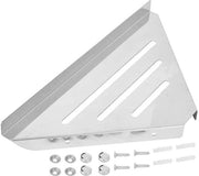Organizzatore per angolo della doccia in acciaio inossidabile - Pannello angolare - Organizzatore - Pannello per doccia - Pannello per parete - Progettazione resistente allo shock