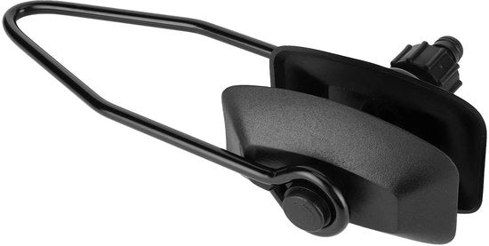 Accessorio per motore fuoribordello a forma rettangolare - Waterspolveratore - Supporto per albero a sterzo - 345 mm di altezza - 130 x 80 mm di diametro del getto