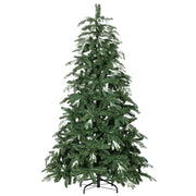 Albero di Natale Artificiale 180 cm ¨C zephmum ¨C Effetto Neve, Base in Acciaio Pieghevole