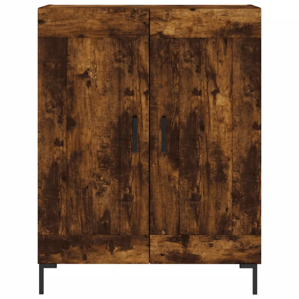 Credenza Rovere Fumo  69,5x34x180 cm in Legno Multistrato 3198342