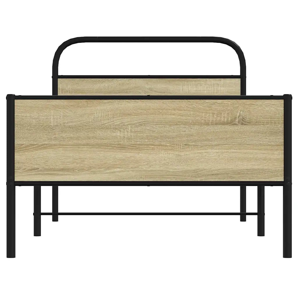 Giroletto senza Materasso Rovere Sonoma 100x190cm in Truciolato 4100440