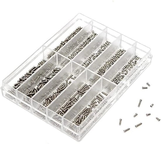 Set di 600 viti di copertura per orologio per la riparazione
