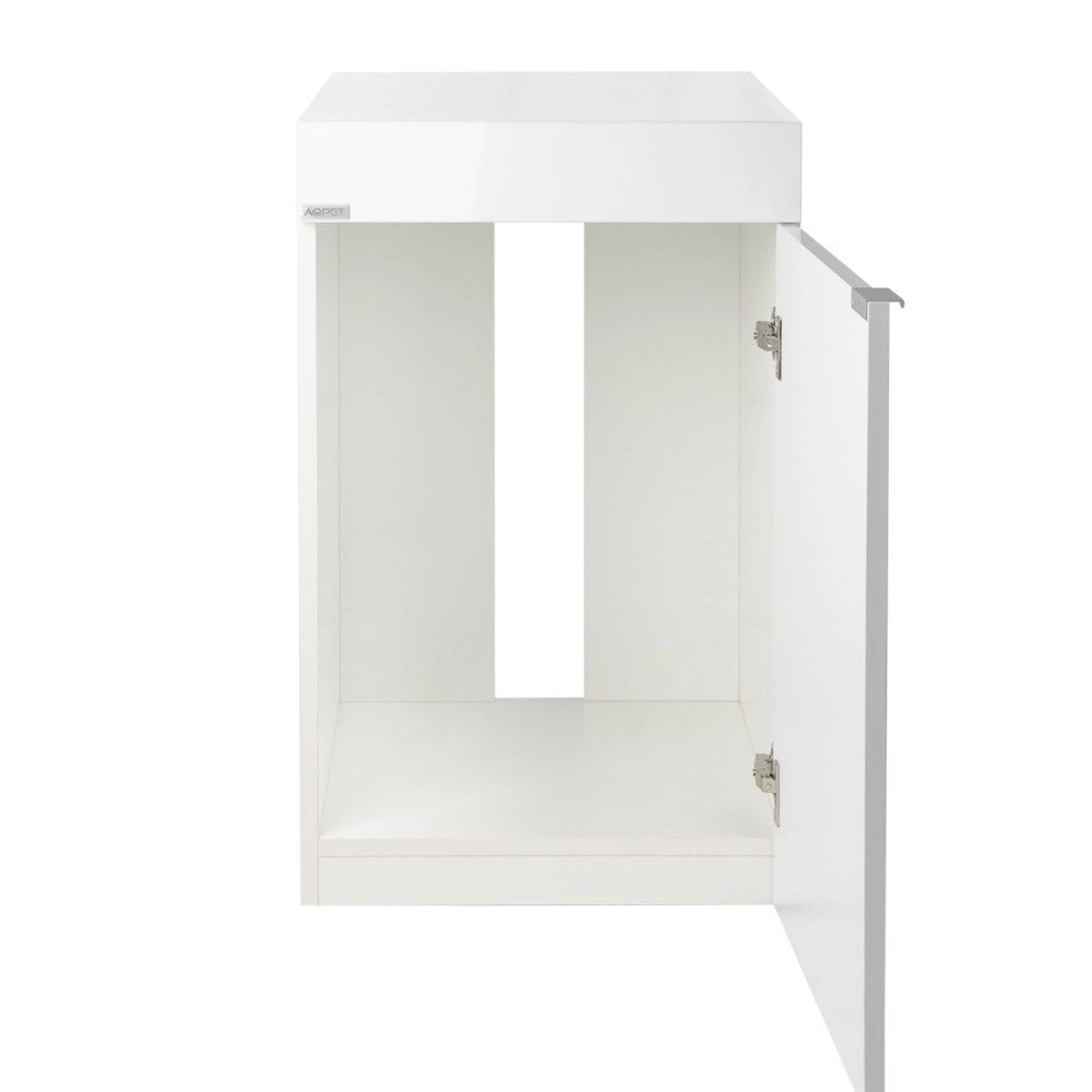 AqPet Cabinet 50 Supporto per Acquari in Legno 50x50x80h Colore: Bianco