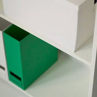 Libreria 6 Ripiani 72,3x34,1x177,1 cm in Truciolare Nobilitato Bianca