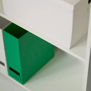 Libreria 6 Ripiani 72,3x34,1x177,1 cm in Truciolare Nobilitato Bianca