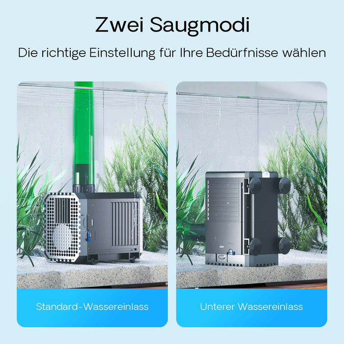 CHJ-1500-10 Pompa da laghetto 1500l/h 25W Filtro e pompa per ruscelli Cavo da 10 m