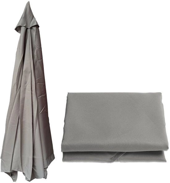 Parasol da giardino sostitutivo per esterno da 2,7 m, copertura sostitutiva per 8 braccia, canovaccio sostitutivo parasole, per terrazza/giardino/piscina/parasole da giardino - Superiore colore