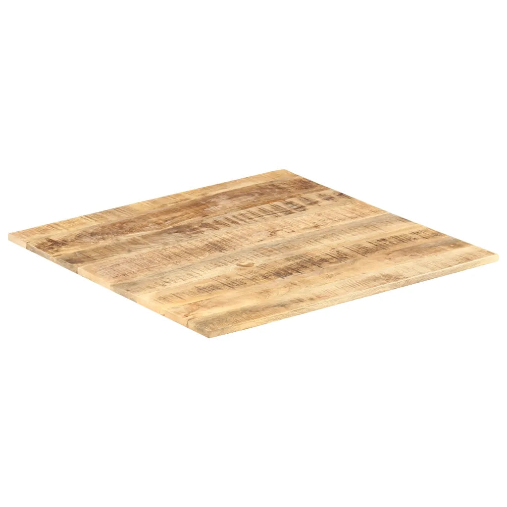 Piano Tavolo in Legno Massello di Mango 15-16 mm 70x70 cm 286016