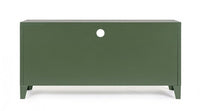 Mobile TV con 2 Ante 40x120,5x58,5 cm Cambridge in Acciaio Verde