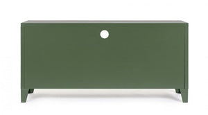 Mobile TV con 2 Ante 40x120,5x58,5 cm Cambridge in Acciaio Verde