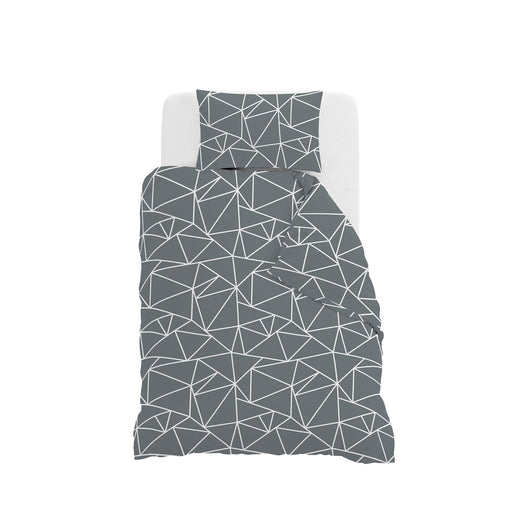 Copripiumino Singolo con Stampa sul Sacco e Federa Linea Ida Marte